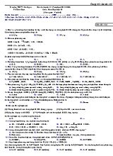 4 Đề thi học kì 2 môn Hóa học Lớp 10 - Năm học 2014-2015 - Trường THPT Cưmgar